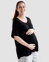 Tupelo Honey Boardwalk Maternity Dolman Tee BLACK / XS Short Sleeve Top