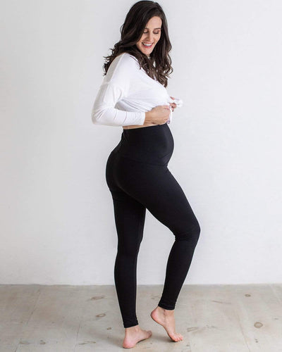 Tupelo Honey Comfy Maternity Leggings BLACK / XS Pant