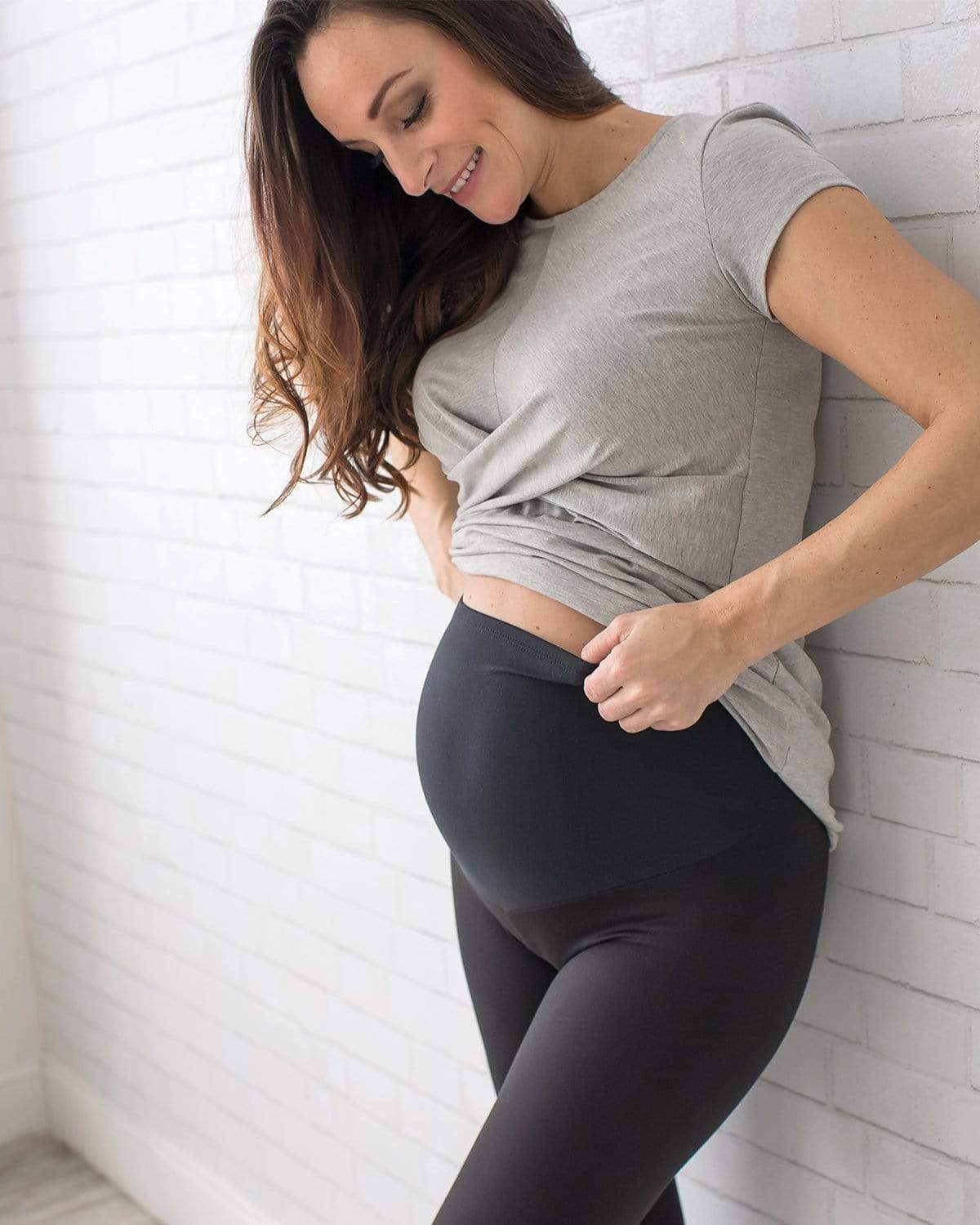 Skin Maternity Pants - Navy – Senita Athletics