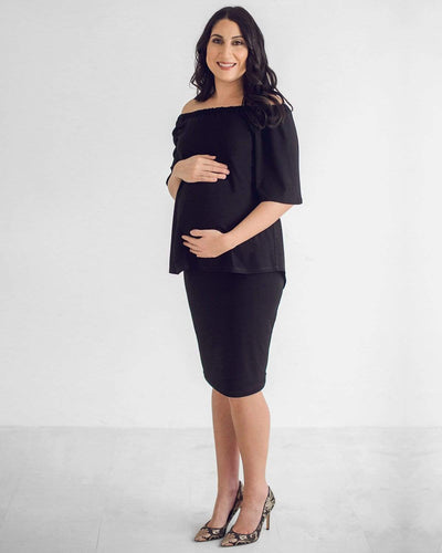 Tupelo Honey Easy Maternity Pencil Skirt Skirt