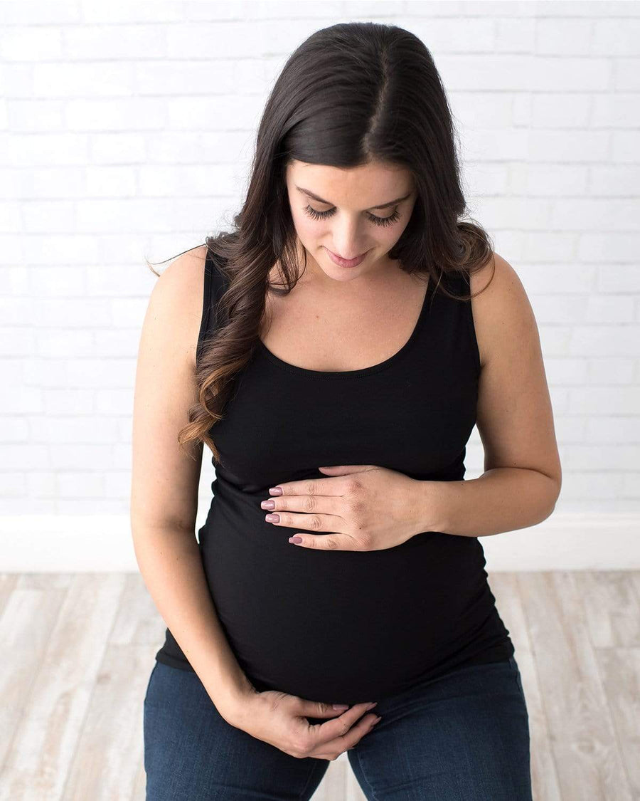 Tupelo Honey Maternity Body Tank WHITE / XS Tank