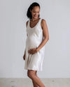 Tupelo Honey Satin Maternity Nightgown CHAMPAGNE / XS Gown