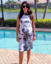 Tupelo Honey Tie Dye Maternity Tank Dress - Limited Edition Dress