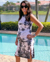 Tupelo Honey Tie Dye Maternity Tank Dress - Limited Edition Dress