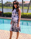 Tupelo Honey Tie Dye Maternity Tank Dress - Limited Edition Dress